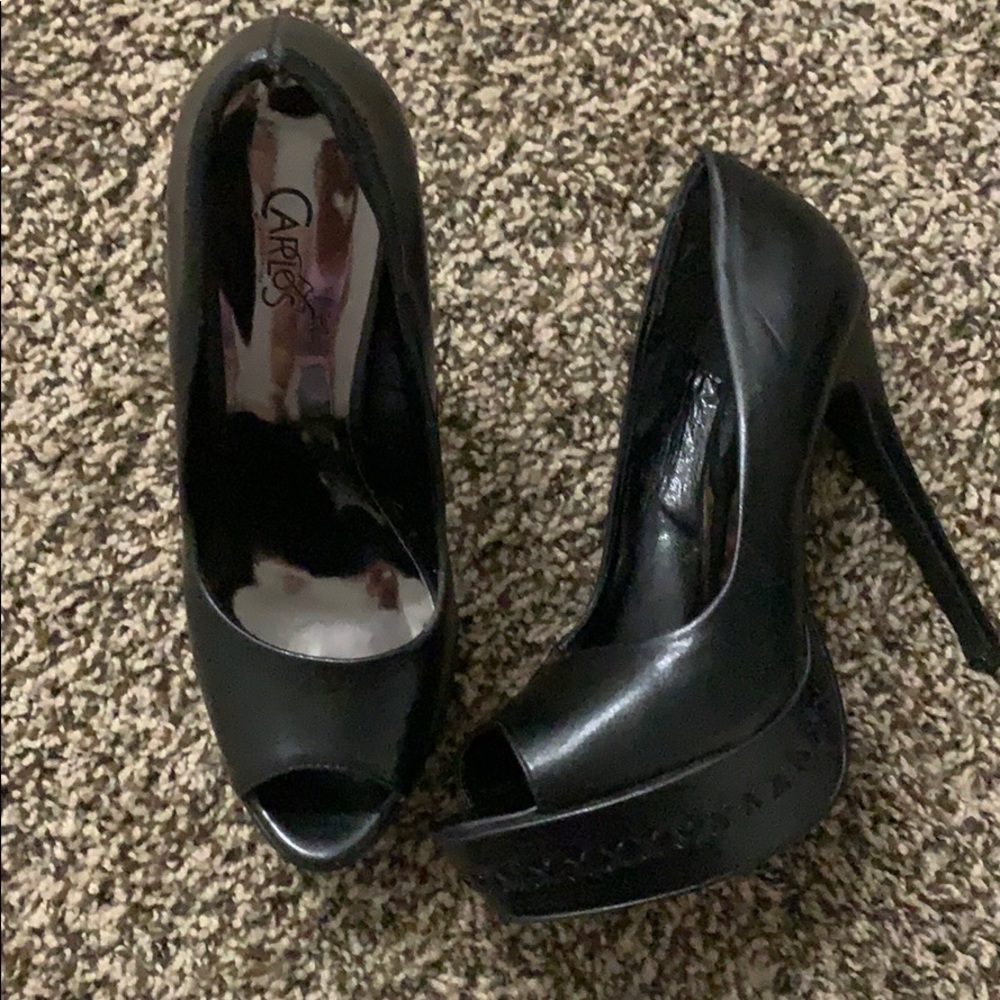New Carlos Santana Romeo 7.5 platform heels